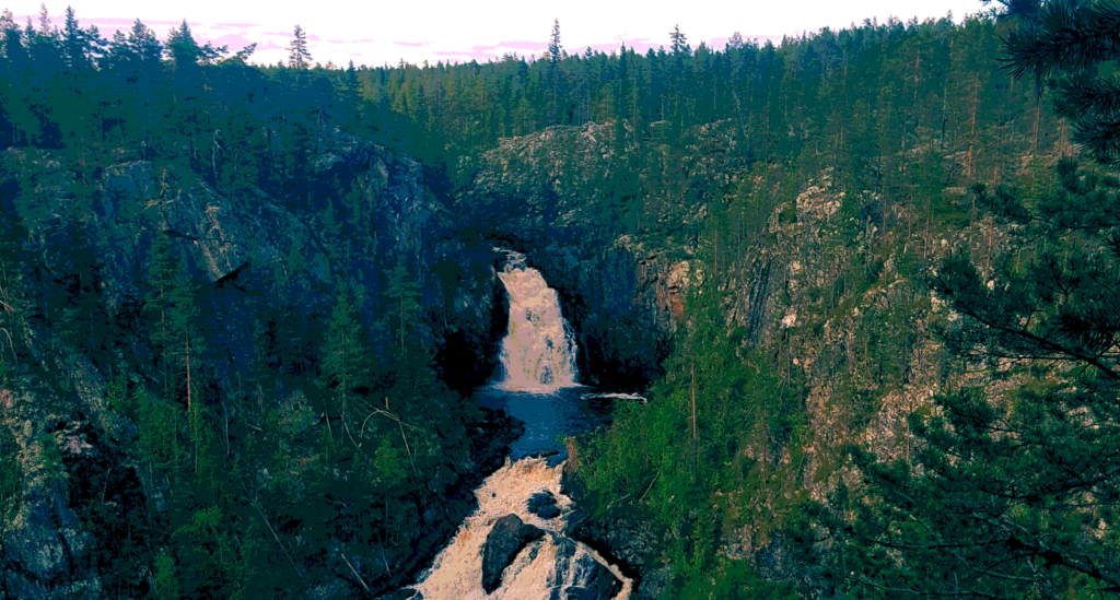 Sex sexiga vattenfall i Sverige